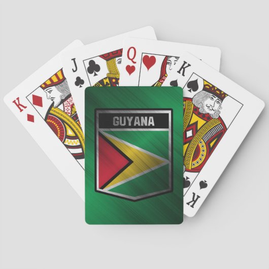 Guyana Pokerkaarten (Achterkant)