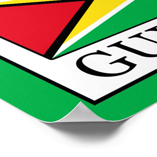 Guyana Poster (Hoek)