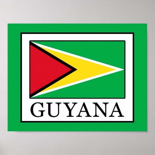 Guyana Poster (Voorkant)