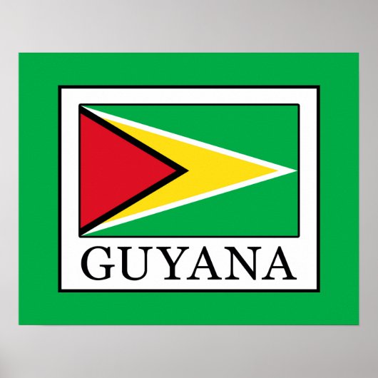Guyana Poster (Voorkant)