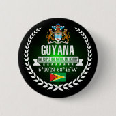 Guyana Ronde Button 5,7 Cm (Voorkant)