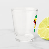 Guyana Shot Glass Glas (Links)