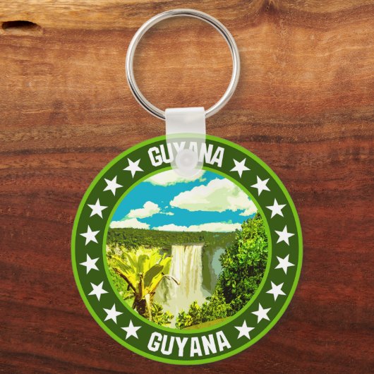 Guyana Sleutelhanger (Achterkant)
