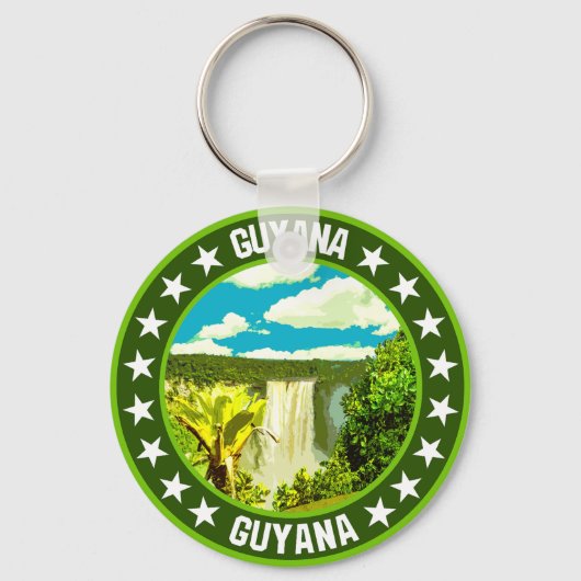 Guyana Sleutelhanger (Achterkant)
