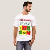 Guyana slogan T-shirts (Voorkant volledig)