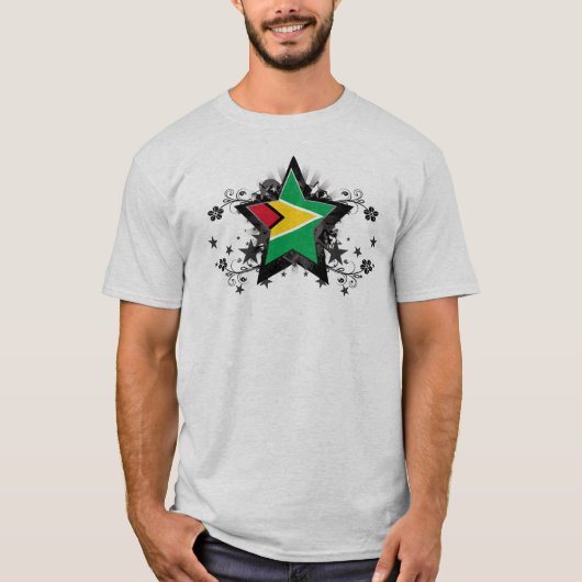 Guyana Star T-shirt (Voorkant)