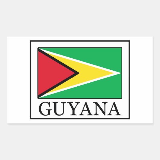 Guyana sticker (Voorkant)