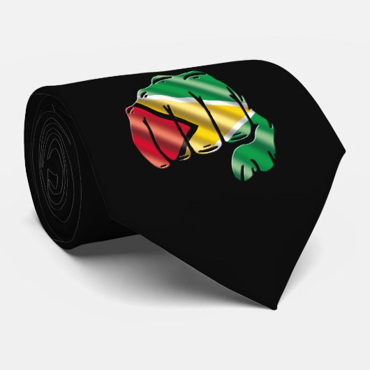 Guyana Stropdas (Opgerold)