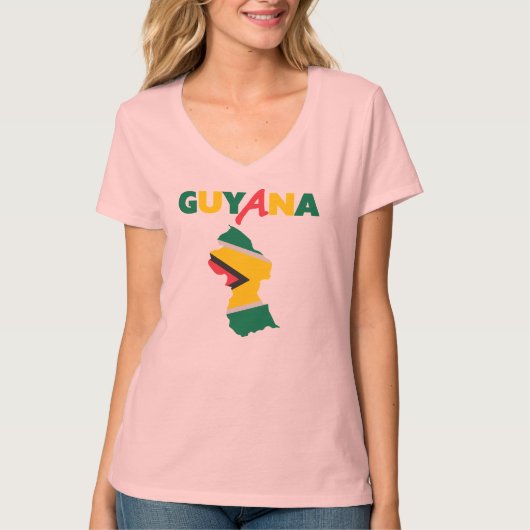 Guyana T-shirt (Voorkant)