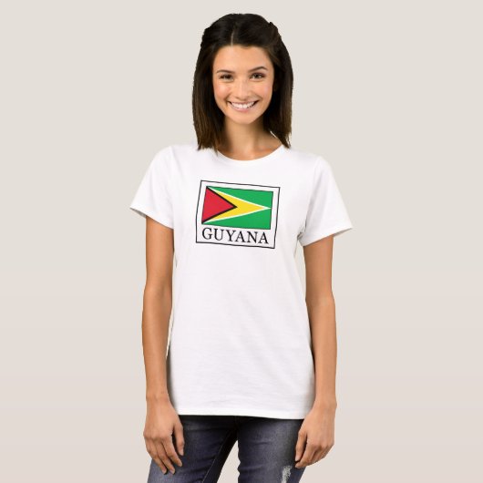 Guyana T-shirt (Voorkant volledig)