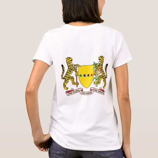 guyana T-Shirt (Achterkant)