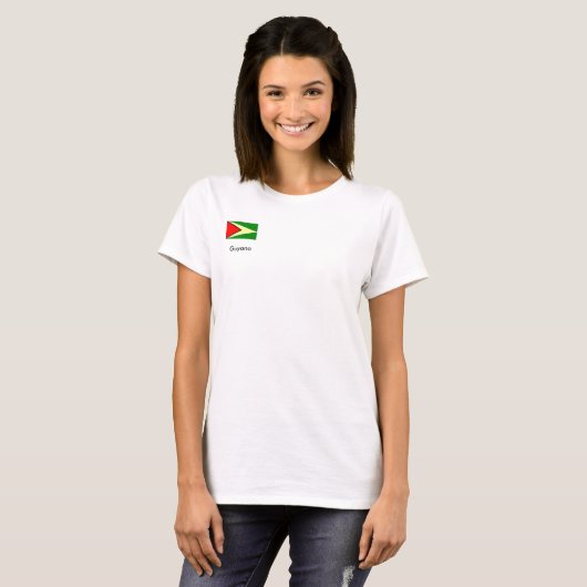 Guyana T-shirt (Voorkant volledig)