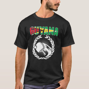 Guyana Table Tennis Guyanese pingpong Team Suppo T-shirt