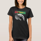 Guyana Table Tennis Lovers Guyanese Ping Pong Team T-shirt (Voorkant)