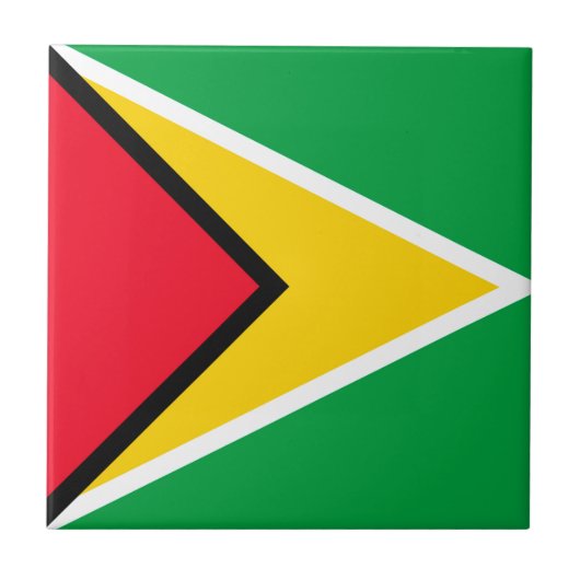 Guyana Tegeltje (Voorkant)