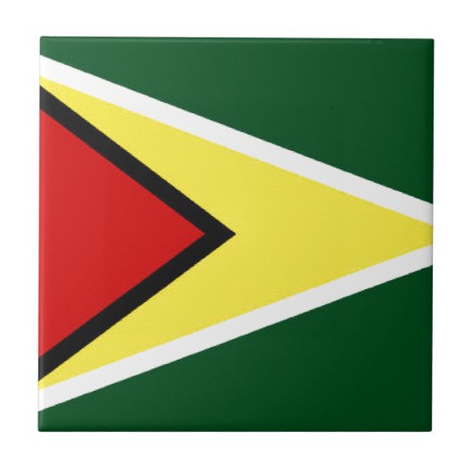 Guyana Tegeltje (Voorkant)