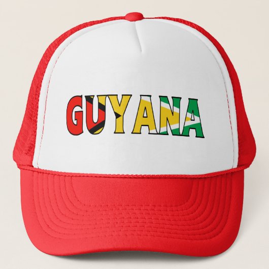 Guyana Trucker Pet (Voorkant)