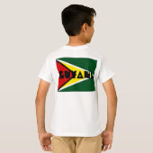 Guyana verenigt kinder t-shirts (Achterkant volledig)