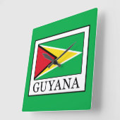 Guyana Vierkante Klok (Hoek)
