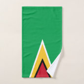 Guyana vlag bad handdoek (Handdoek)