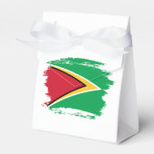 Guyana vlag bedankdoosjes (Voorkant Zijde)
