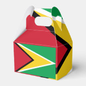 Guyana vlag bedankdoosjes (Achterkant)