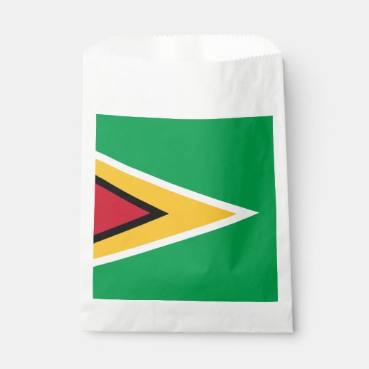 Guyana vlag bedankzakje (Voorkant)