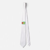 Guyana vlag borstelslag, nationale vlag stropdas (Voorkant)