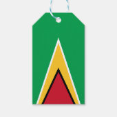 Guyana vlag cadeaulabel (Voorkant)
