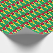 Guyana vlag cadeaupapier (Hoek)