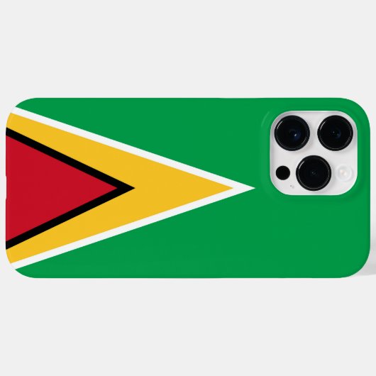 Guyana vlag Case-Mate iPhone case (Achterkant (horizontaal))