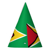 Guyana vlag feesthoedjes (Links)
