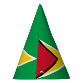 Guyana vlag feesthoedjes (Rechts)