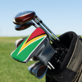 Guyana vlag golfheadcover (Insitu)