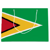 Guyana vlag groot cadeauzakje (Voorkant)