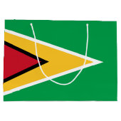 Guyana vlag groot cadeauzakje (Achterkant)