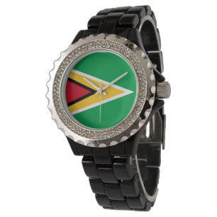 Guyana vlag horloge