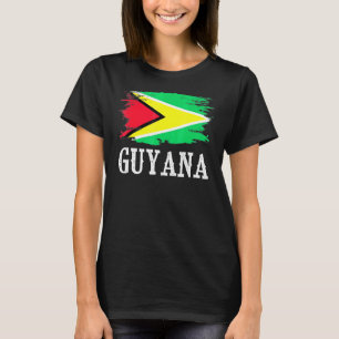 Guyana vlag Ik hou van Guyana T-shirt