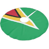 Guyana vlag kerstboom rok (Gekanteld)