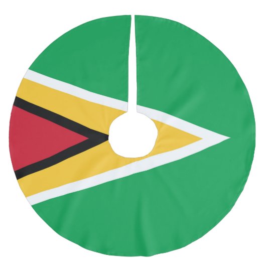 Guyana vlag kerstboom rok (Voorkant)