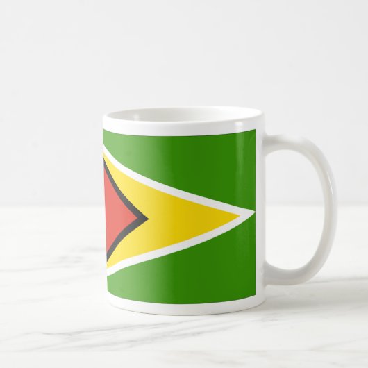 Guyana vlag koffiemok (Rechts)