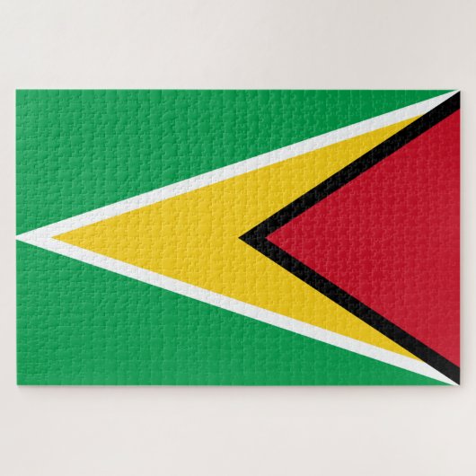 Guyana vlag legpuzzel (Horizontaal)