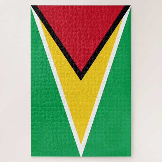 Guyana vlag legpuzzel (Verticaal)