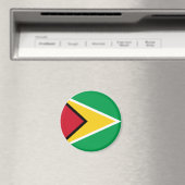 Guyana vlag magneet (Insitu (Vaatwasser))
