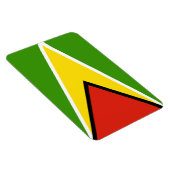 Guyana vlag magneet (Rechterzijde)