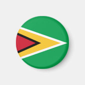 Guyana vlag magneet (Voorkant)