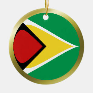 Guyana Vlag Ornament