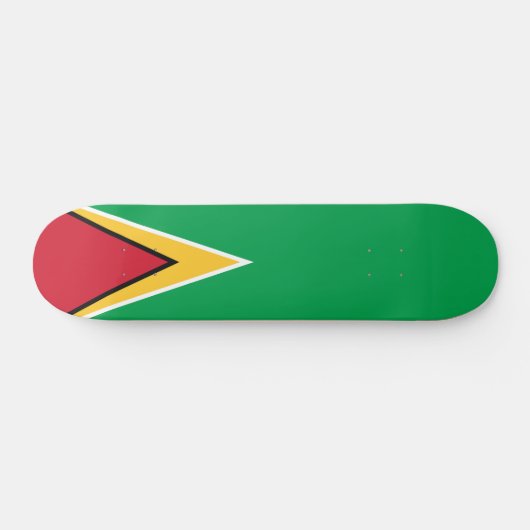 Guyana vlag persoonlijk skateboard (Horizontaal)