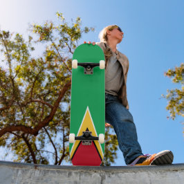 Guyana vlag persoonlijk skateboard