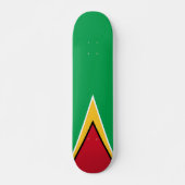 Guyana vlag persoonlijk skateboard (Voorkant)